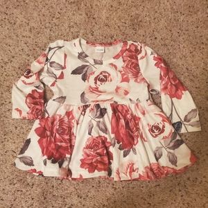 Long sleeve spring dress 18-24 month